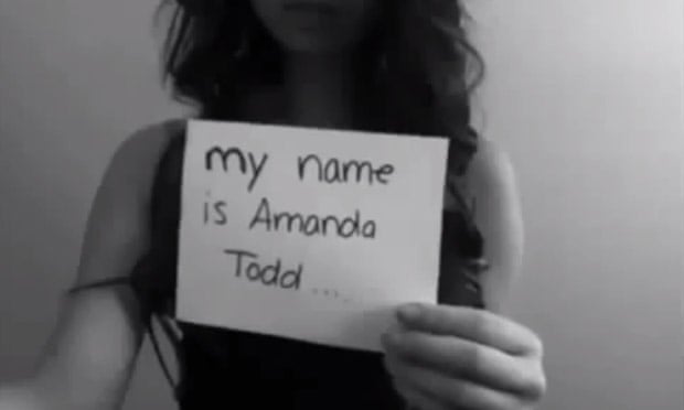 Netherlands Arrest In Amanda Todd Webcam Blackmail Case Cyberbullying The Guardian