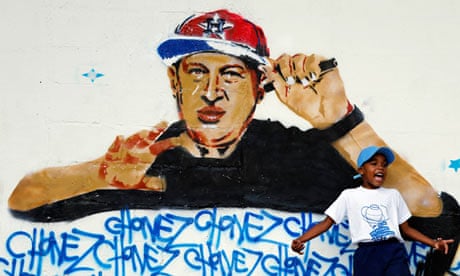 Chávez graffitti