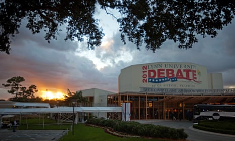 Lynn University in Boca Raton, debate site