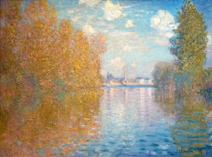 Autumn paintings: Autumn Effect at Argenteuil, by Claude Monet, 1873