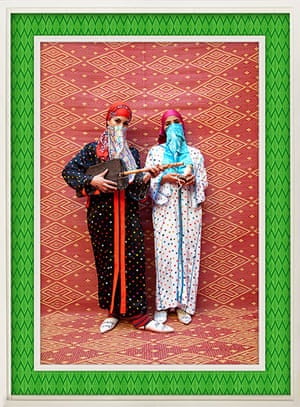 Hassan Hajjaj portraits: Meriem & Khadija Marmouche 