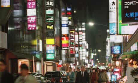 ENTERTAINMENT DISTRICT IN GINZA