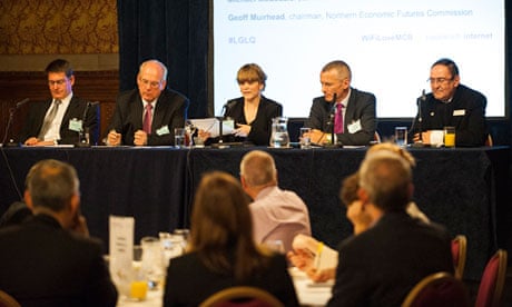 Panel members at LGLQ event in Manchester