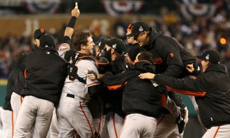 San Francisco Giants sweep Detroit Tigers for World Series win
