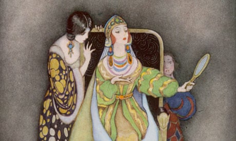 Illustration of the Queen in Snow White
