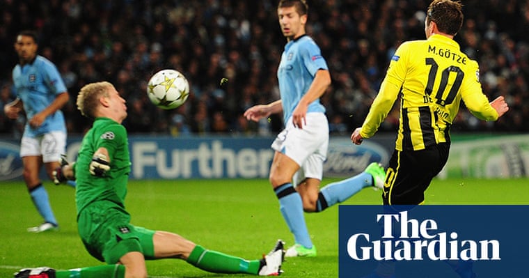 Man City Vs Dortmund The Guardian Champions League: Manchester City v Borussia Dortmund - in pictures