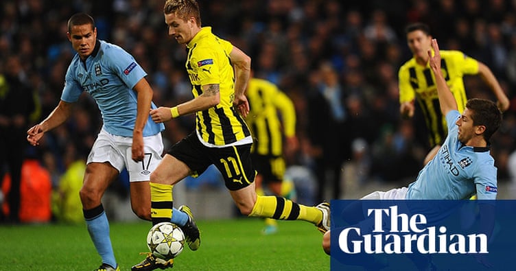 Man City Vs Dortmund The Guardian Champions League: Manchester City v Borussia Dortmund - in pictures