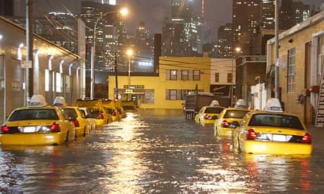 Was Hurricane Sandy supersized by climate change? | Climate crisis | The Guardian