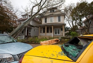 Superstorm Sandy Hits The Us North East In Pictures Us