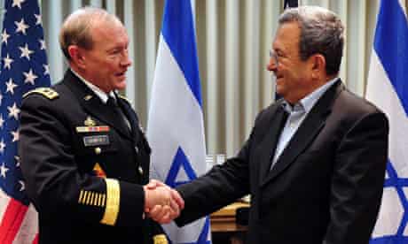 Gen. Martin Dempsey meets with Ehud Barak
