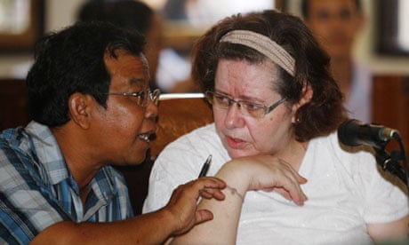 Lindsay Sandiford, drugs trial in Bali