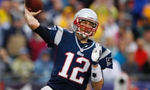Tom Brady attempts a pass during the New England Patriots' win over the Denver Broncos.