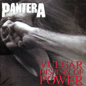 Album sleeves: Pantera, Vulgar Display of Power