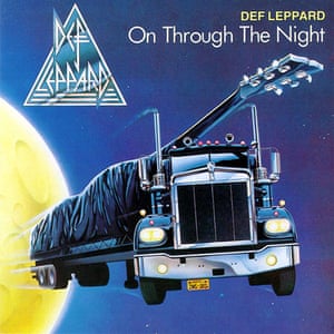 Album sleeves: Def Leppard, On Through the Night