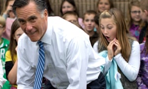 Mitt Romney and student reaction