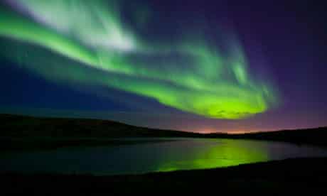 Northern Lights were seen at the Lake District 