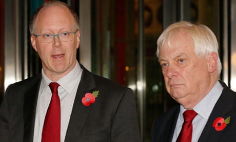 George Entwistle and Lord Patten