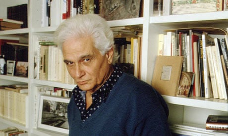 Jacques Derrida in His Library