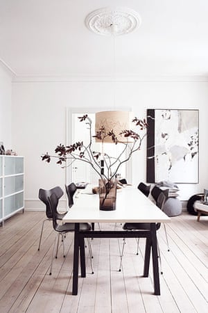 Homes: Danish: the dining room