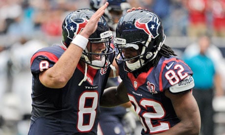 Matt Schaub reaches for record books as Houston Texans down