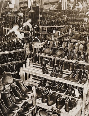 Art of Arrangement: 2,000,000 Pairs of Service Boots in the Making, 1939