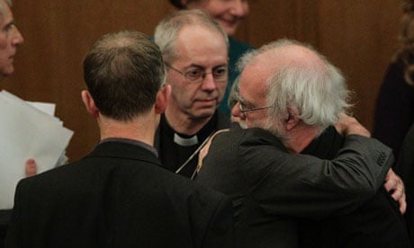 Welby and Williams after bishops vote