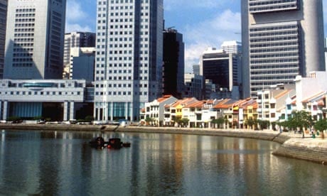 Singapore City general view