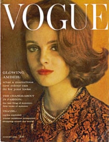 Grace Coddington's first British Vogue cover.