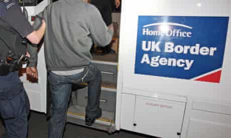 UKBA raid in search for illegal immigrants