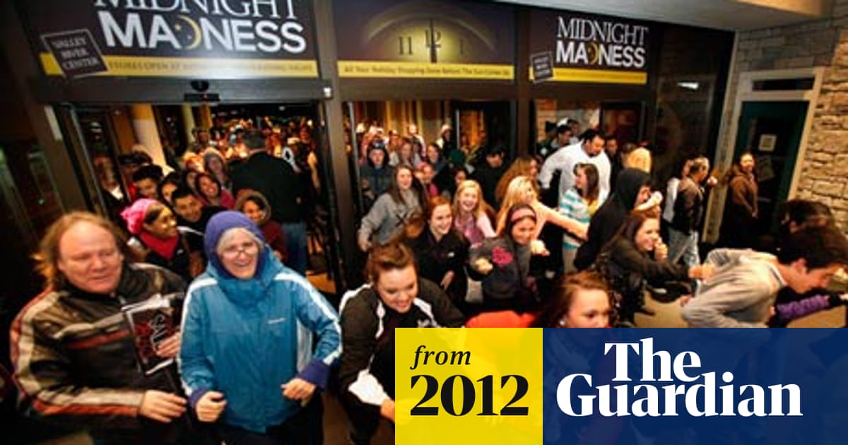 Black Friday sales fall after retail giants&#39; Thanksgiving opening | Business | The Guardian