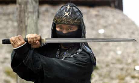 A ninja master in Japan