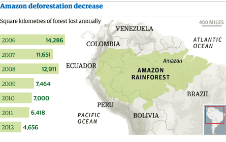 deforestation in 2009 declines to lowest on record
