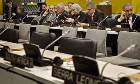 Palestine delegation at UN
