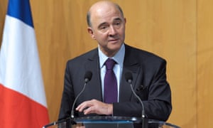 French Economy, Finance and Foreign Trade Minister Pierre Moscovici.