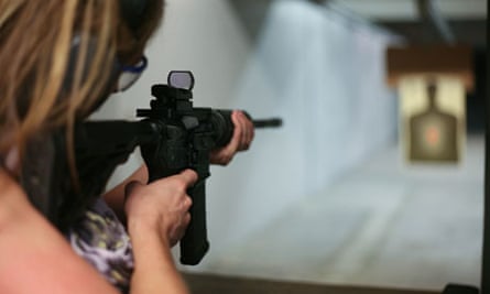 Vegas Gun Ranges Target Thrill Seeking Tourists With Ever Bigger Weapons Las Vegas The Guardian