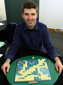 Paul Gallen, national Scrabble champion