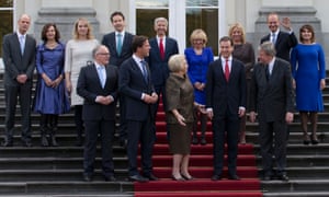 The new Dutch cabinet. November 5th