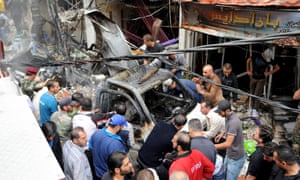 Car bomb, Mezzeh, Damascus, Syria