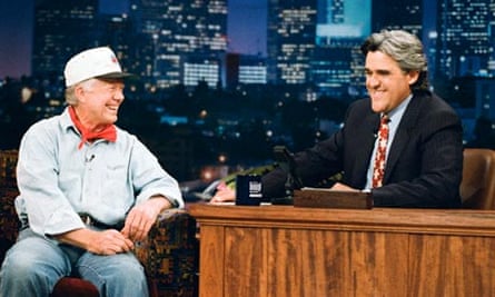 Jimmy Carter on The Jay Leno Show in 1995.