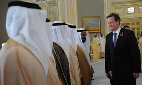 Cameron visit to the Gulf States