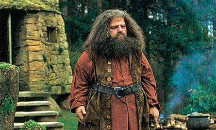 Robbie Coltrane in Harry Potter And The Philosopher's Stone