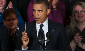 Barack Obama fiscal cliff pen