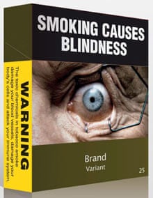 Plain cigarette packaging in Australia