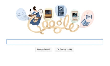 Ada Lovelace Google doodle