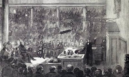 Illustration: Michael Faraday’s 1855 Christmas Lecture
