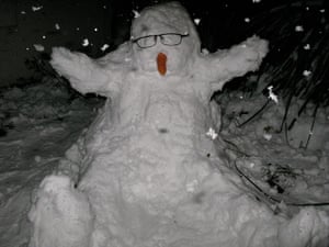 Tom Hunter's photograph of a snowman