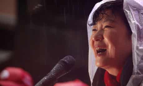 South Korea's presidential candidate Park Geun-hye