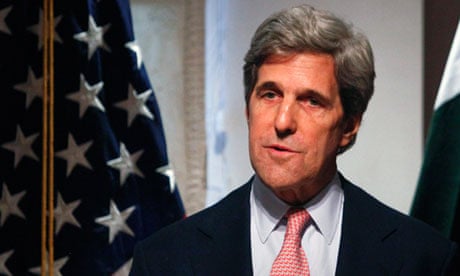 Massachusetts senator John Kerry