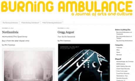 Burning AMbulance music blog