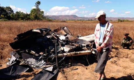 Burma plane crash